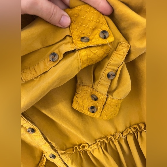 Anthropologie Marlie Button-Front Tunic dress - Picture 6 of 9